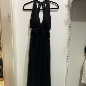 Aidan Mattox Black Prom Dress